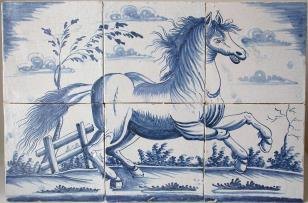 Frisian tile panel, ± 1800