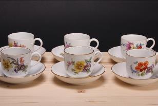 Meissen coffee service, 18th C.